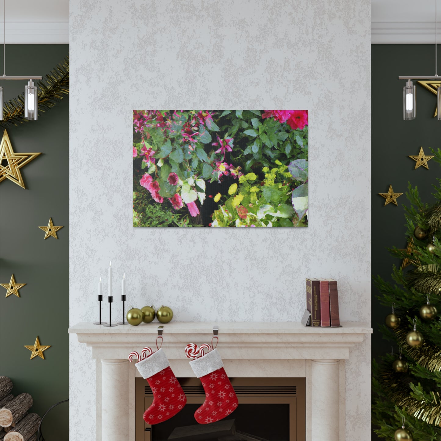 "Blooming Bounty." - Floral Canvas