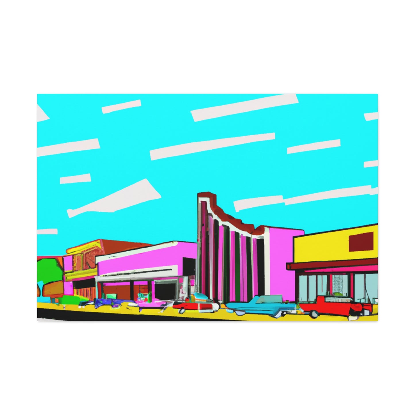 Vinyl Alley - Canvas Pop Art