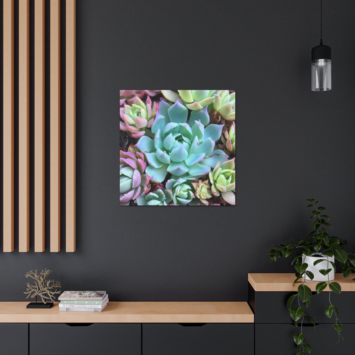"Garden of Abundance" - Canvas - Succulent