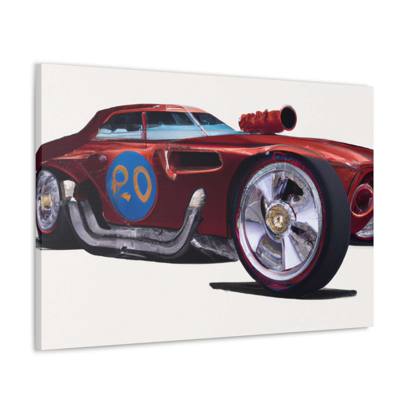 Hot Rod Scorcher - Automobile - Canvas