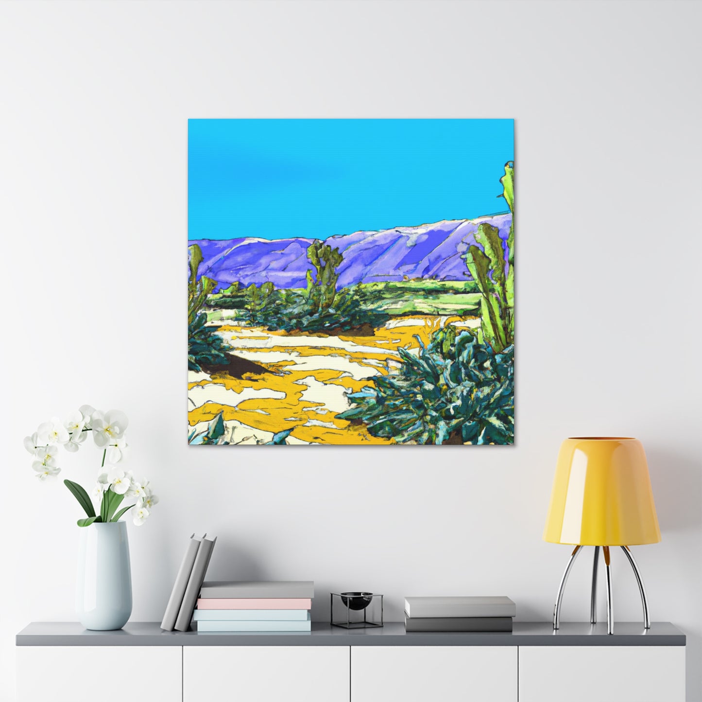Sunburnt Horizon - Landscape - Canvas - Desert
