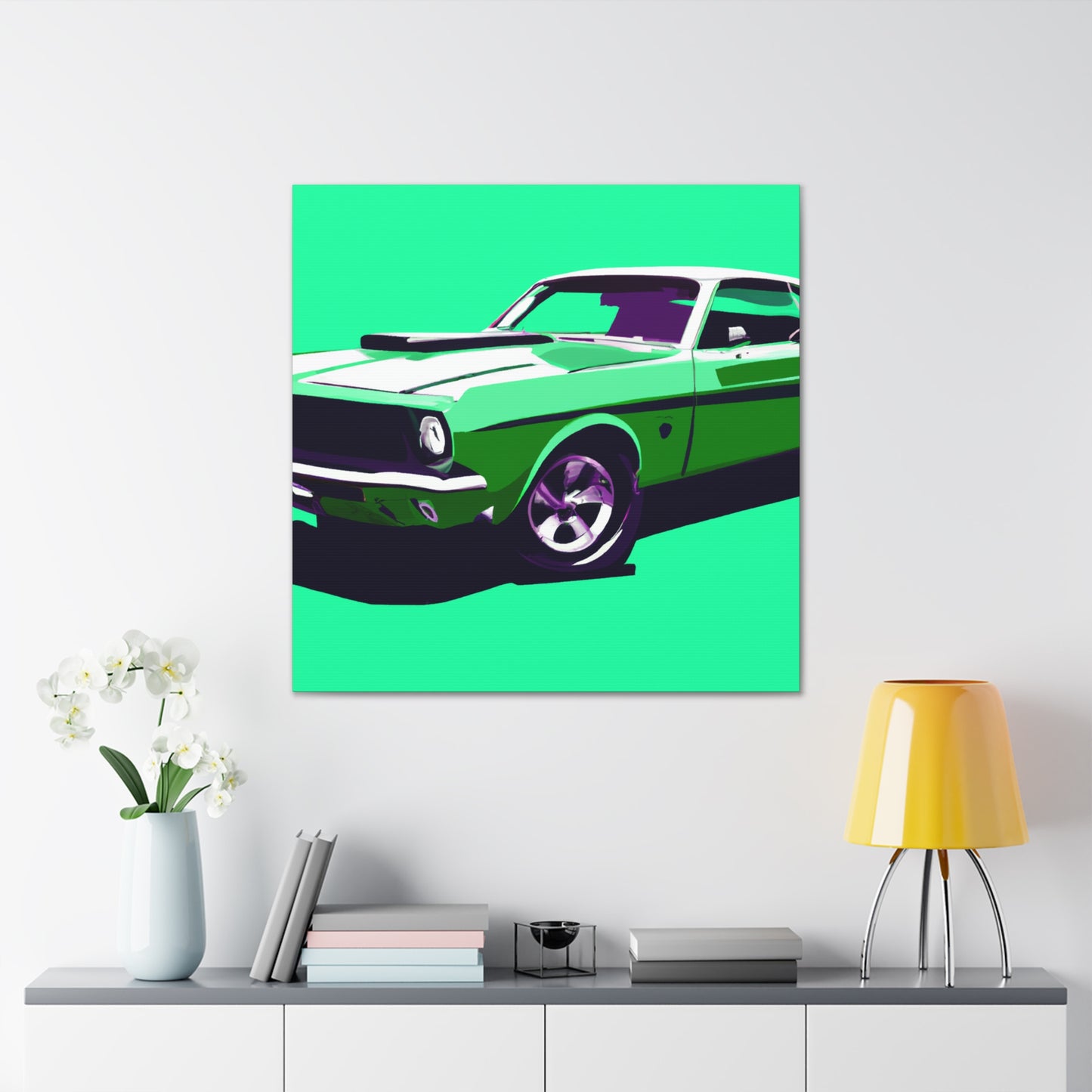 Rusty Ratrod - Automobile - Canvas