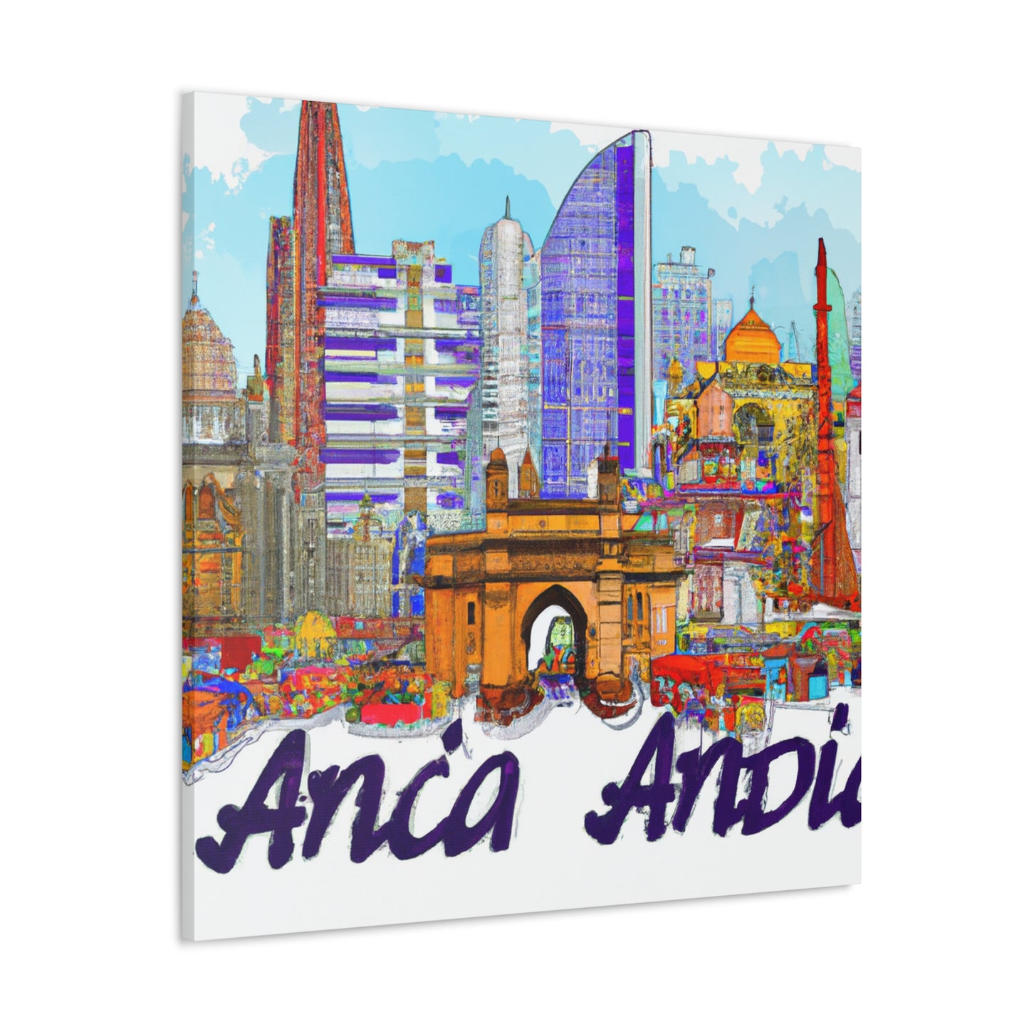 Taj Mahal - Destination India - Canvas