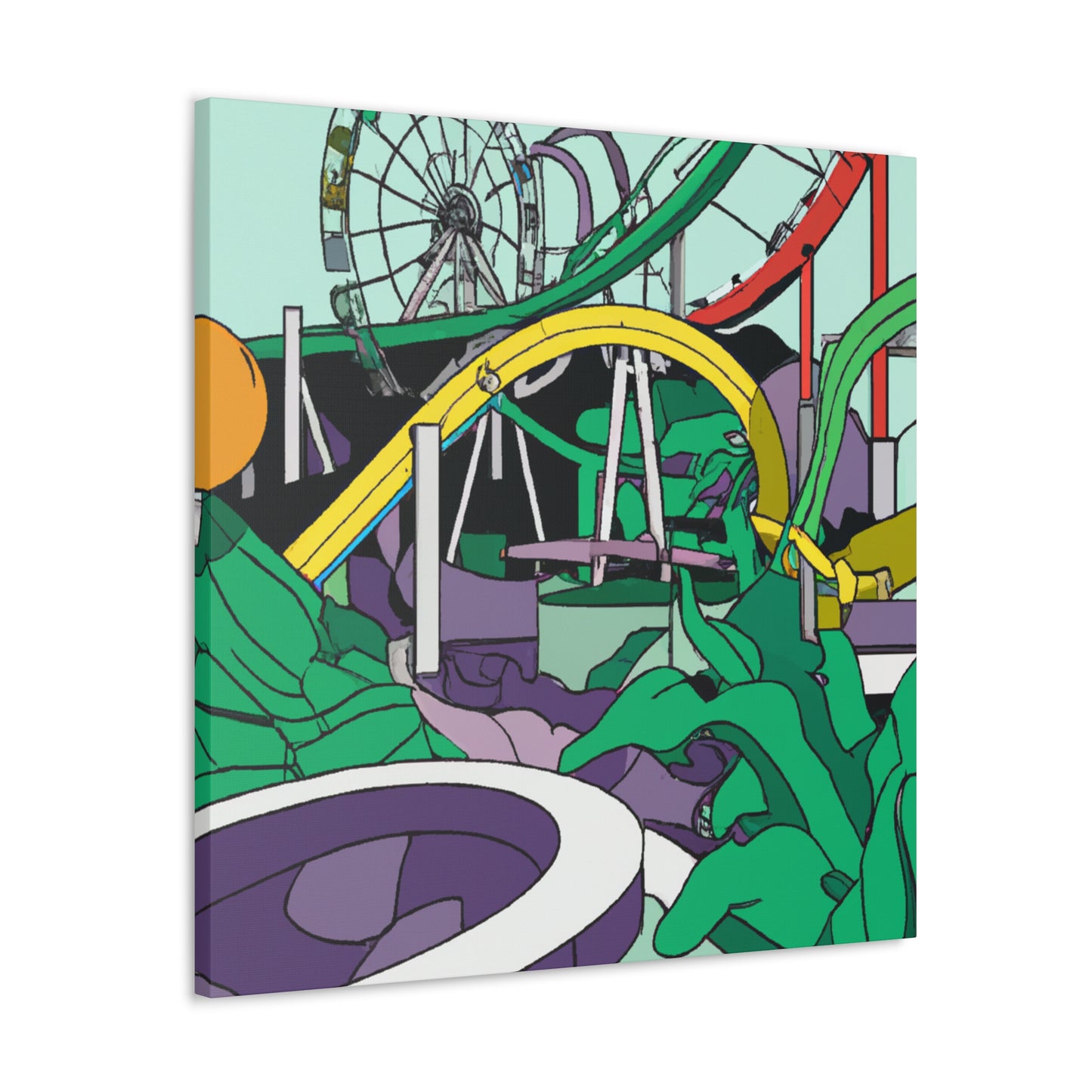 Floradise Landscape - Canvas