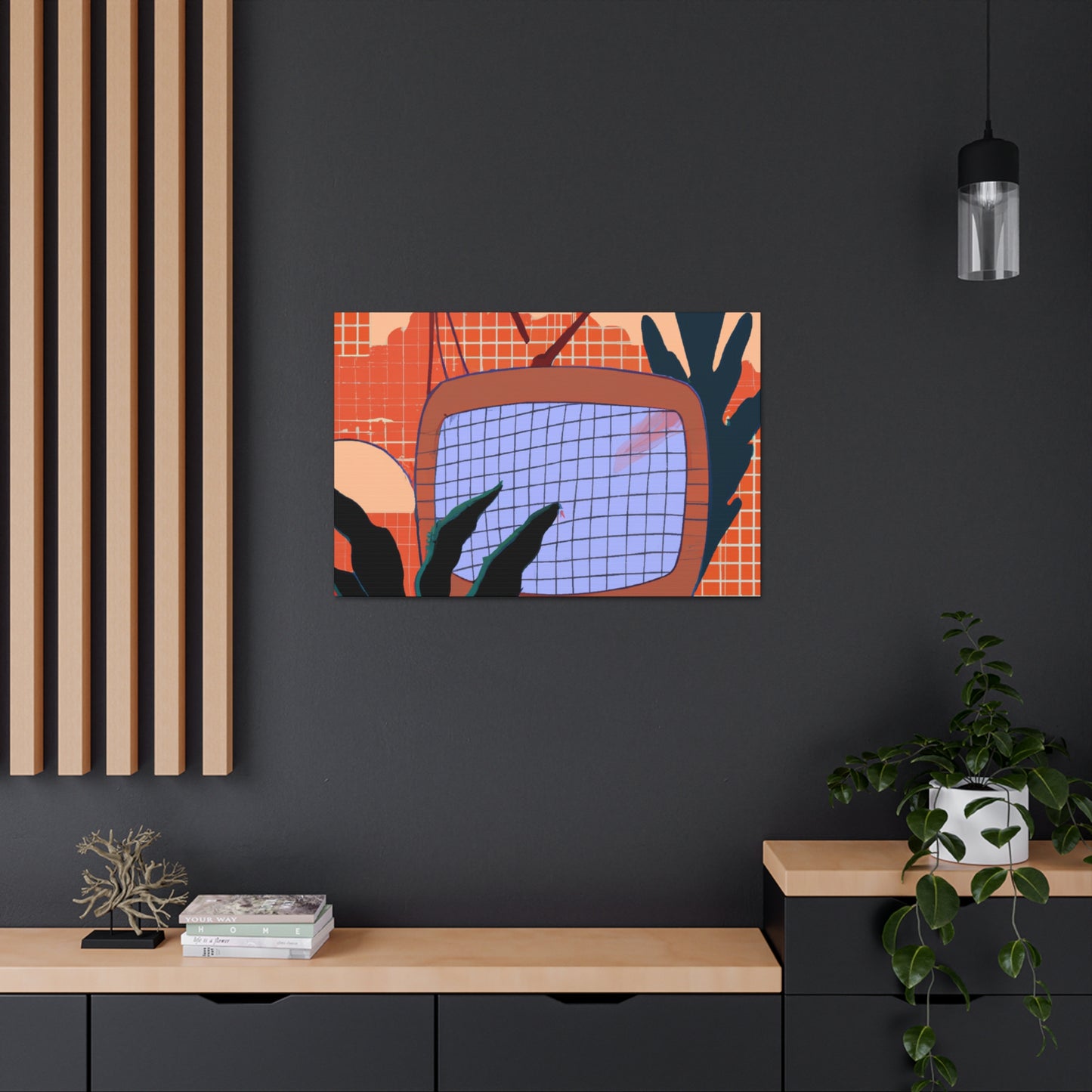 Teliroom - Midcentury Canvas
