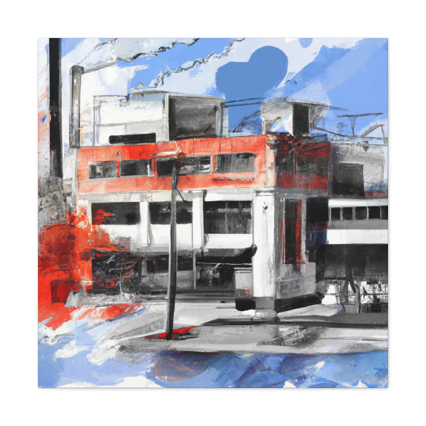 Olivette Latane - Canvas - Architectural