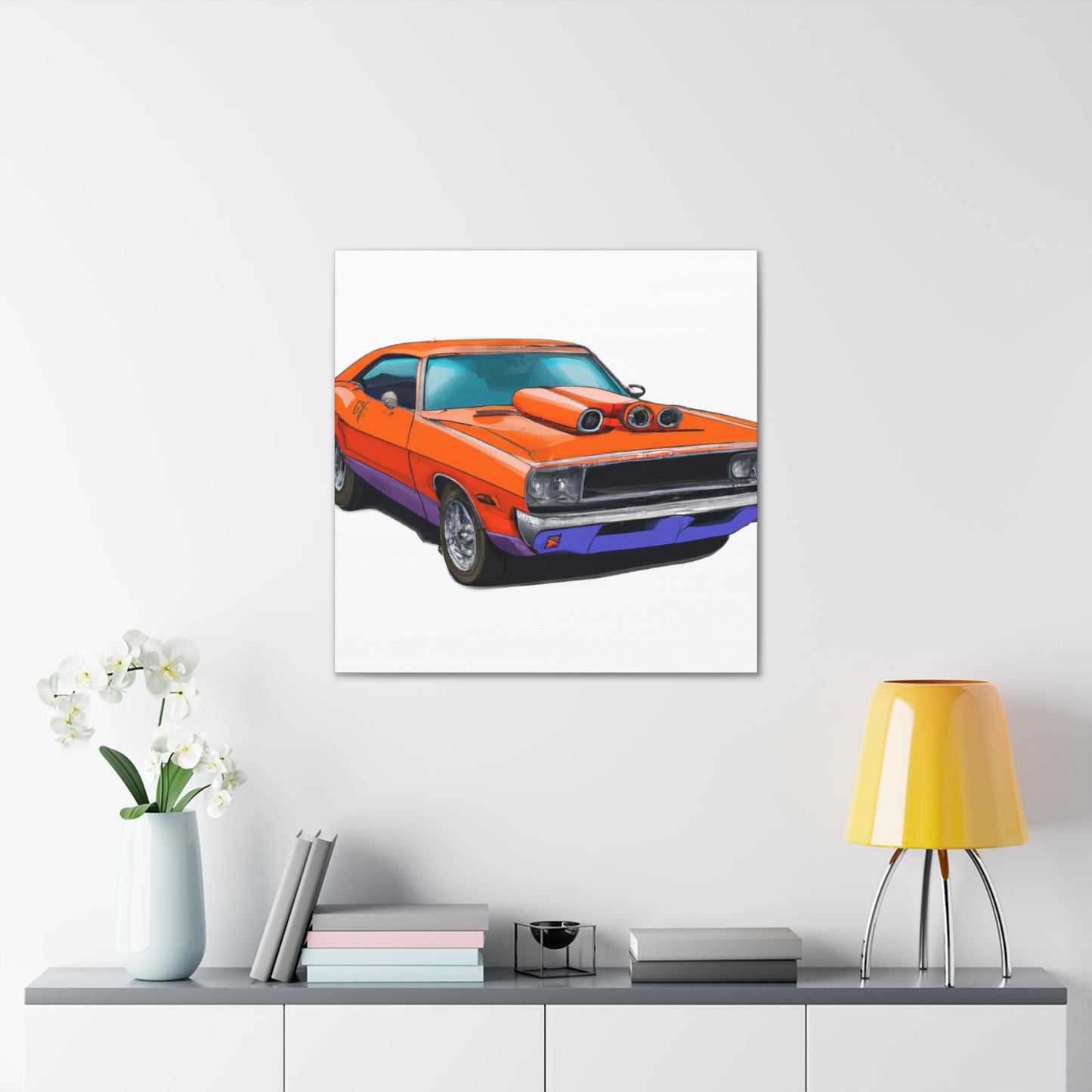 Vintage Vroomer - Automobile - Canvas