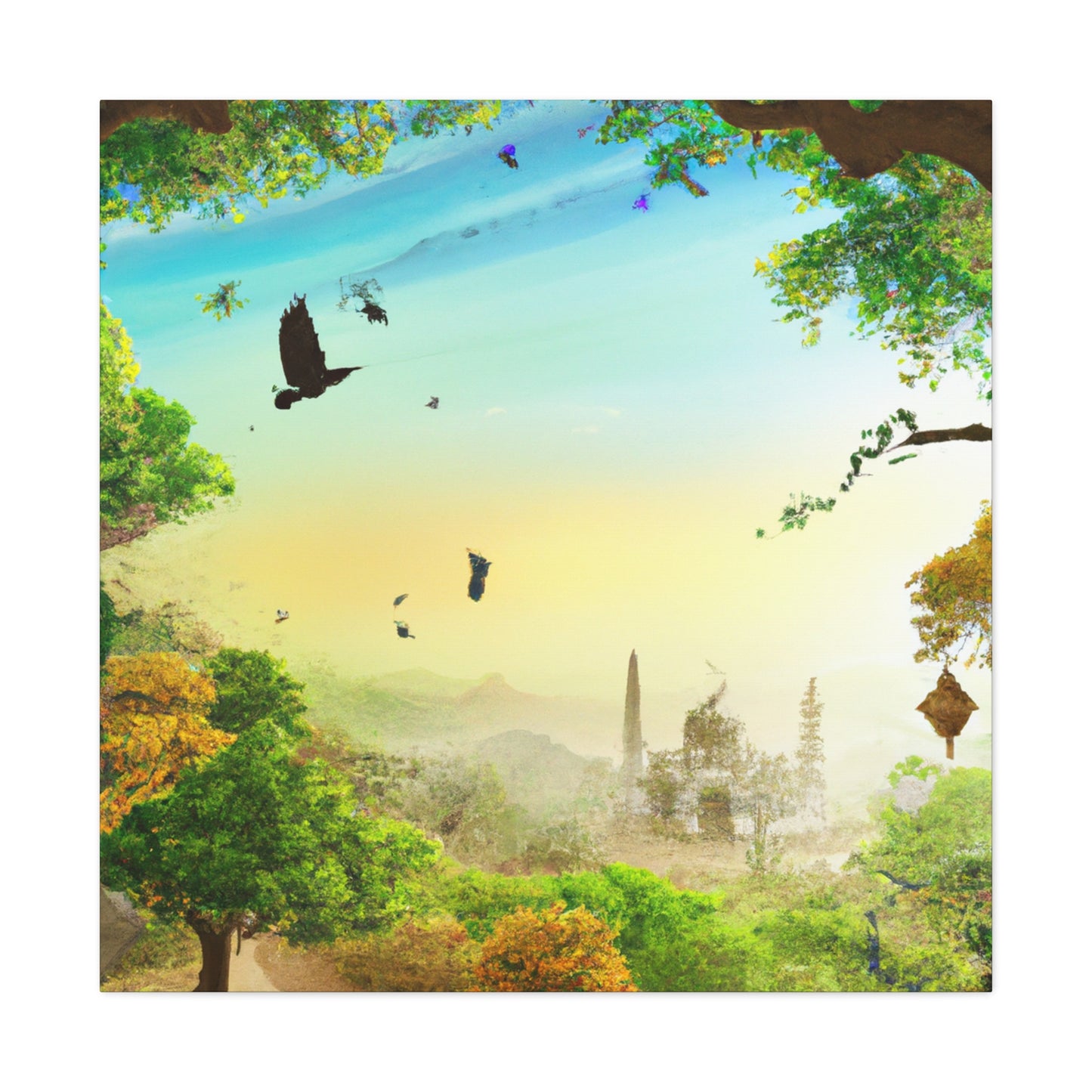 The Taj Mahal - Destination India - Canvas