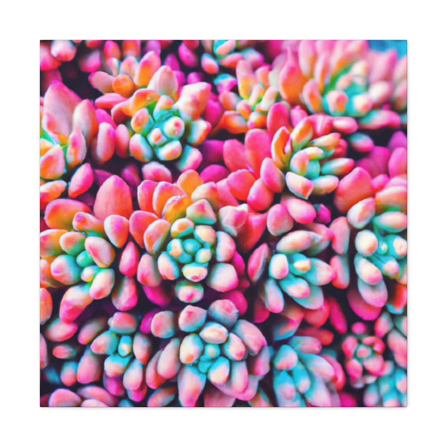"Garden of Splendor" - Canvas - Succulent
