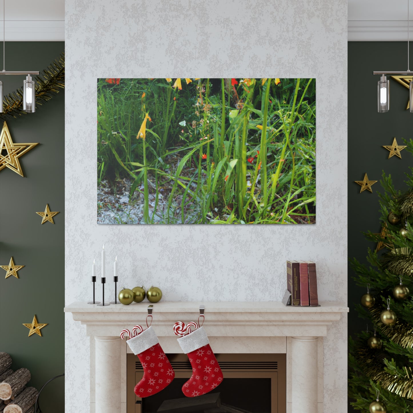 Blooming Floral Garden - Floral Canvas