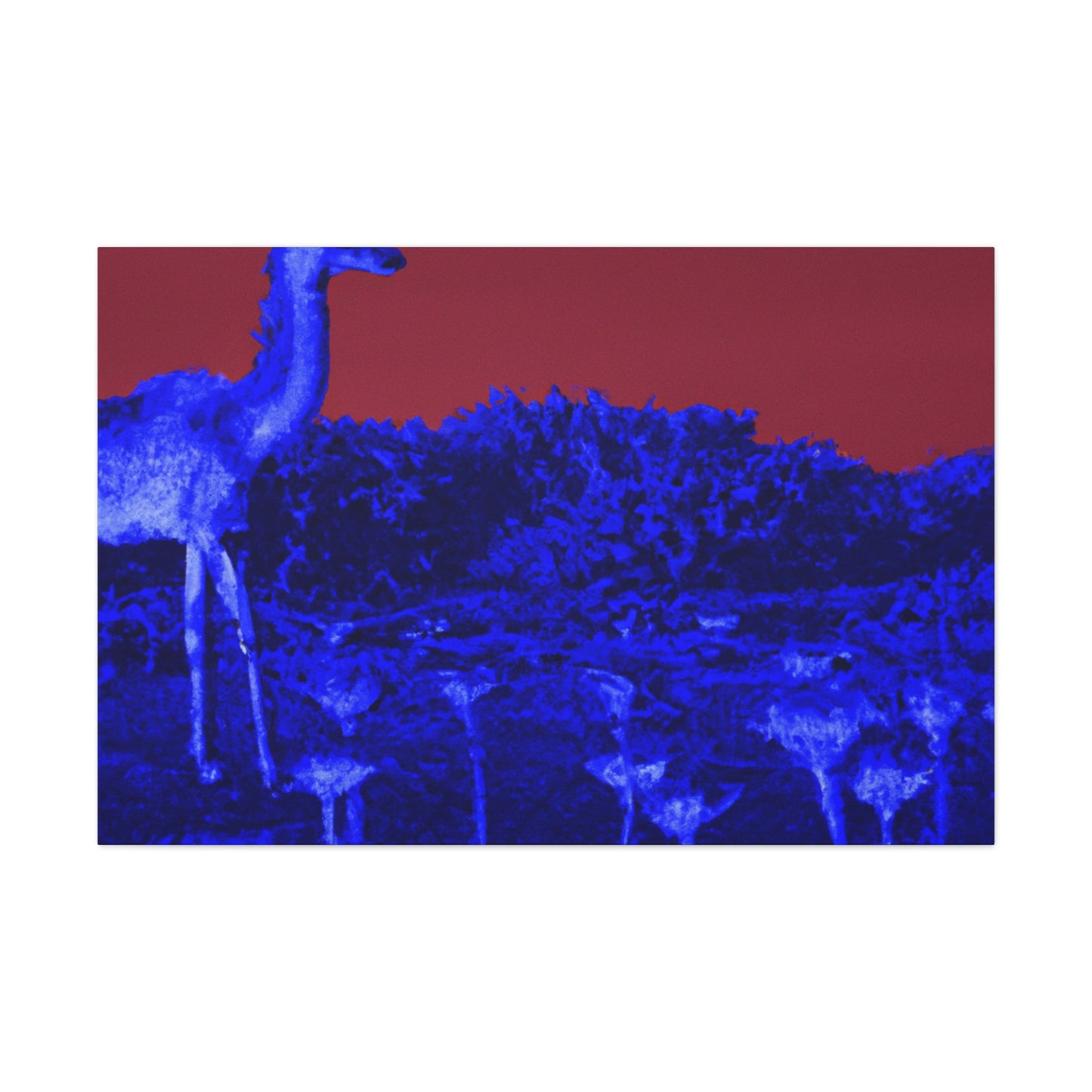 Woolly Puperson - Canvas Wildlife