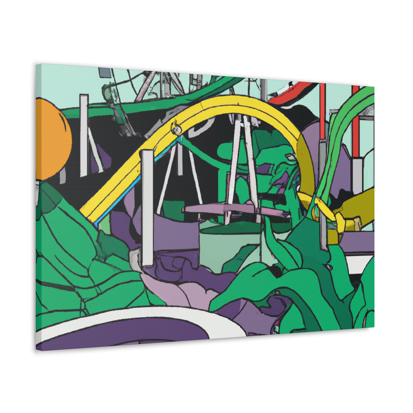 Floradise Landscape - Canvas