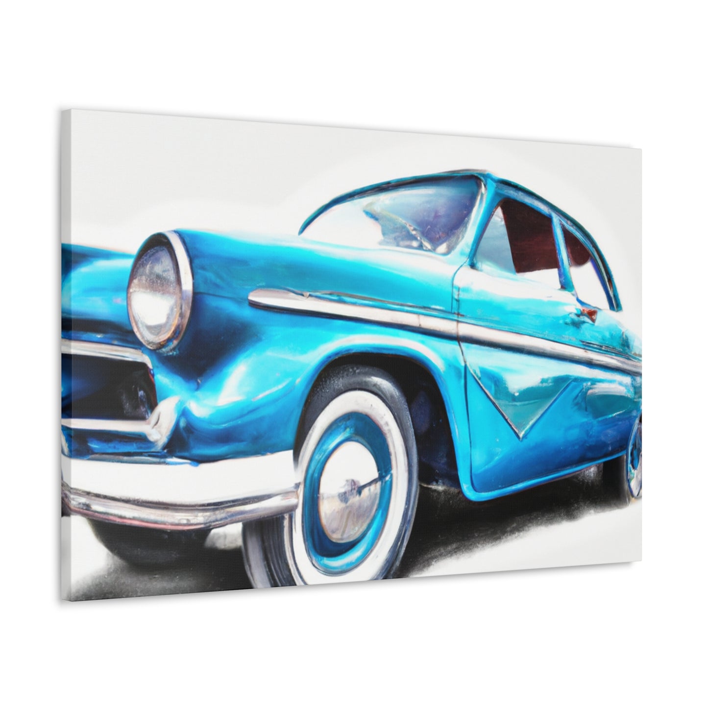 Old Bluey- Automobile Canvas