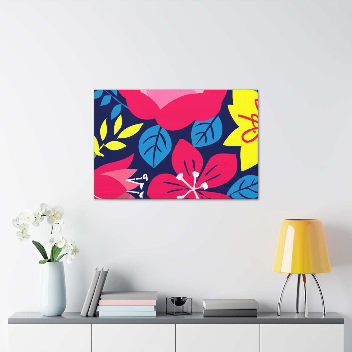 Blossomran - Floral - Canvas
