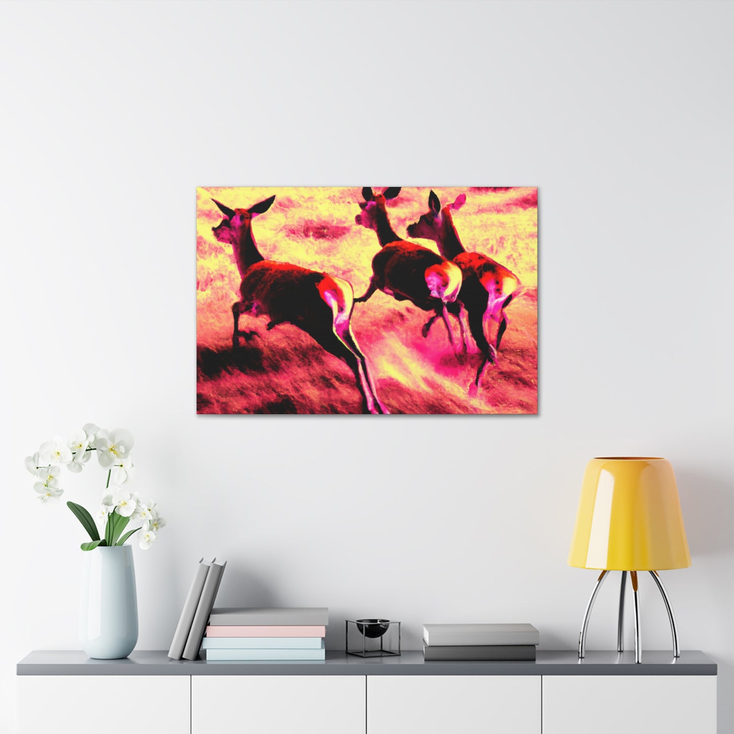 Prancing- Canvas - Wildlife