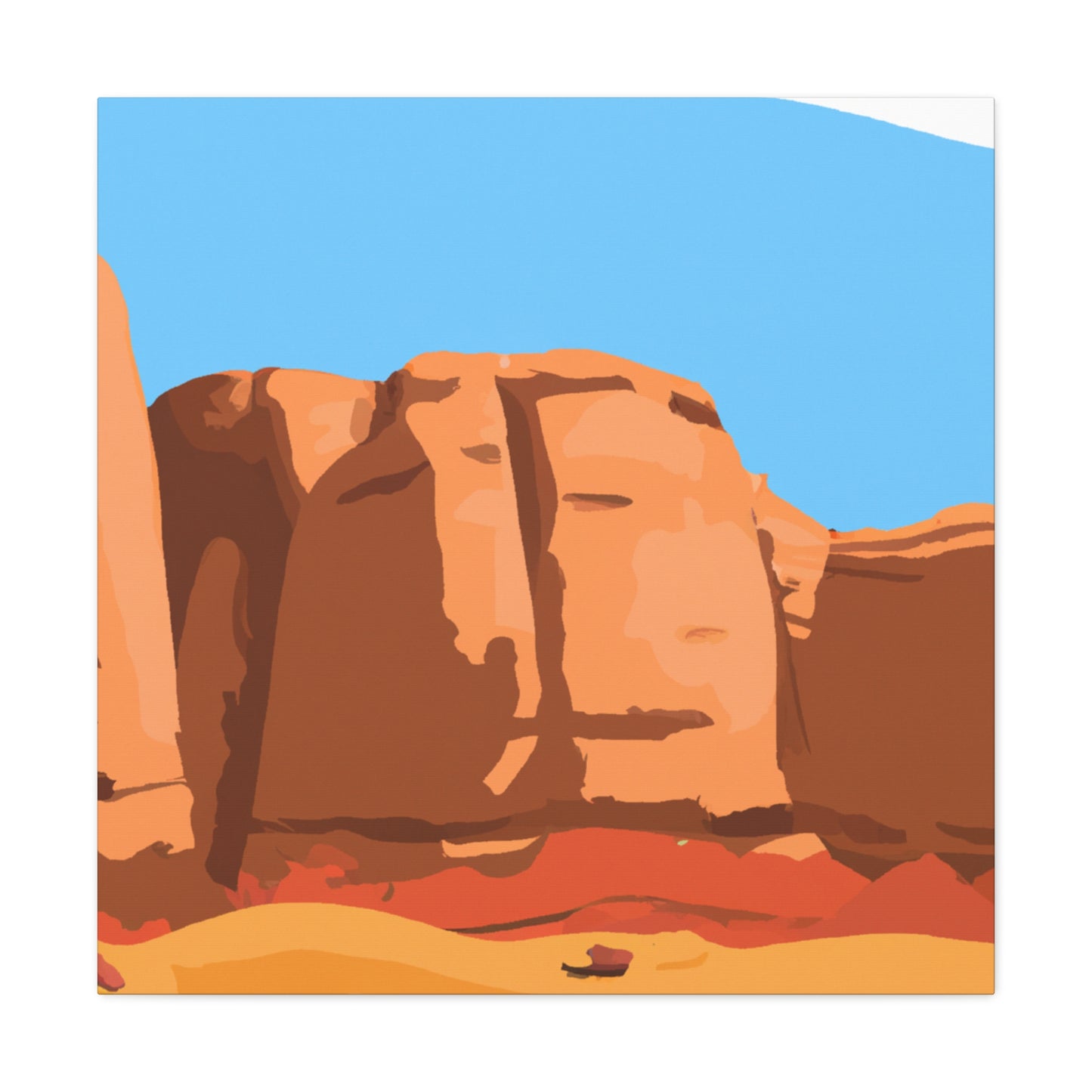 Sandweave - Landscape - Canvas - Desert