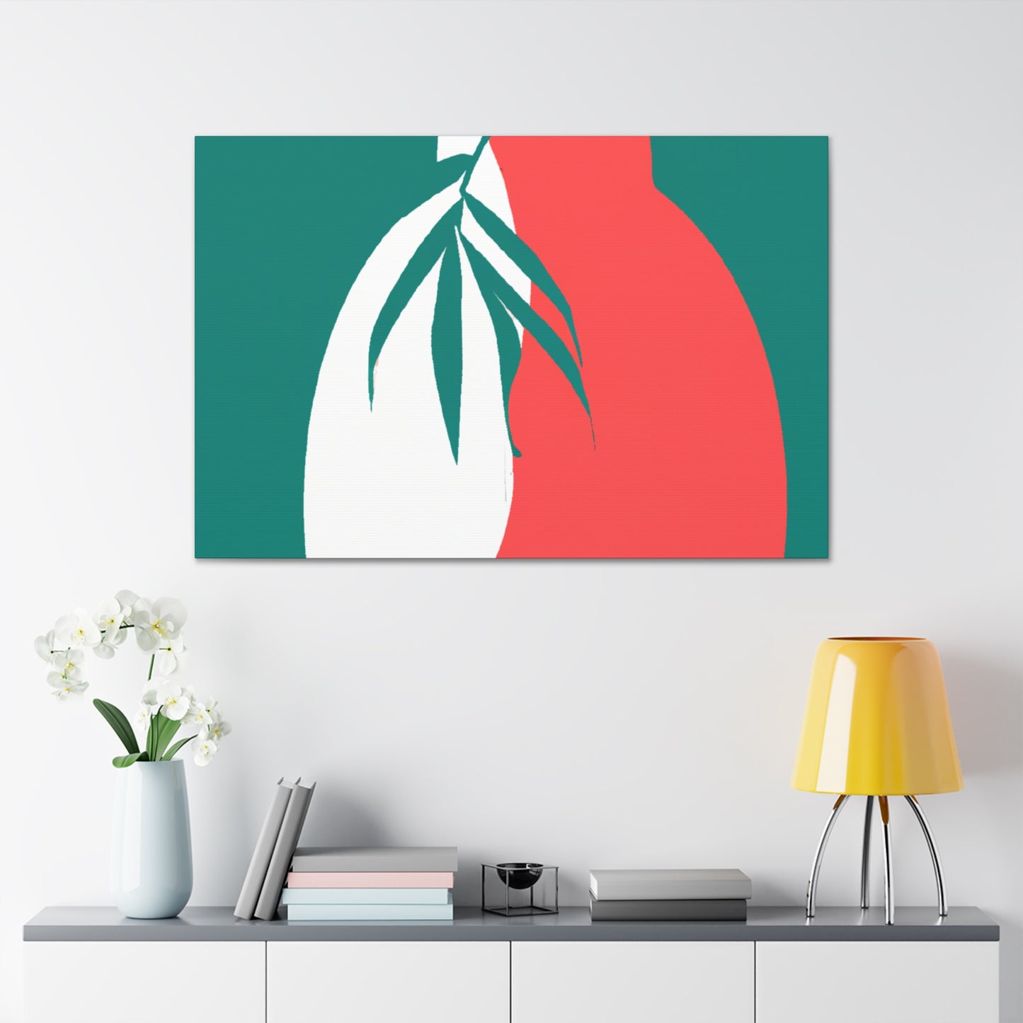 Abstract Edges - Minimalism - Canvas