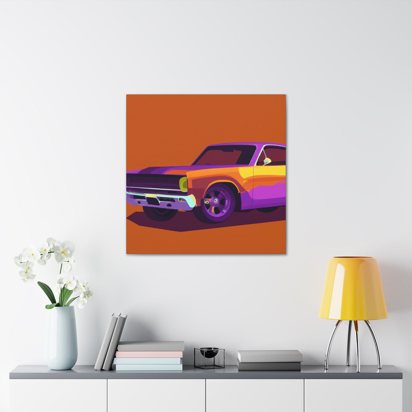 Rocket Star - Automobile - Canvas