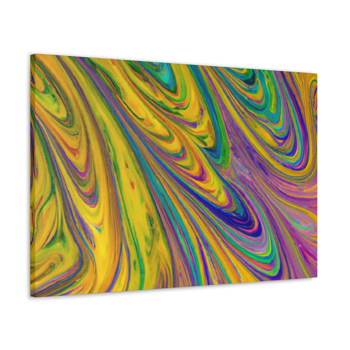 Yello Rijn - Abstract Canvas