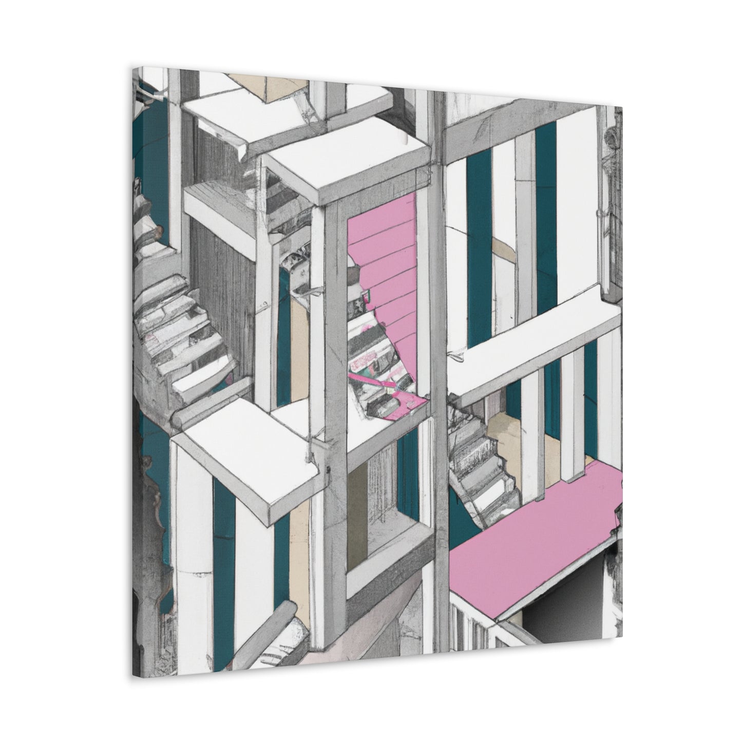 Jan Pinkmeer - Canvas - Architectural