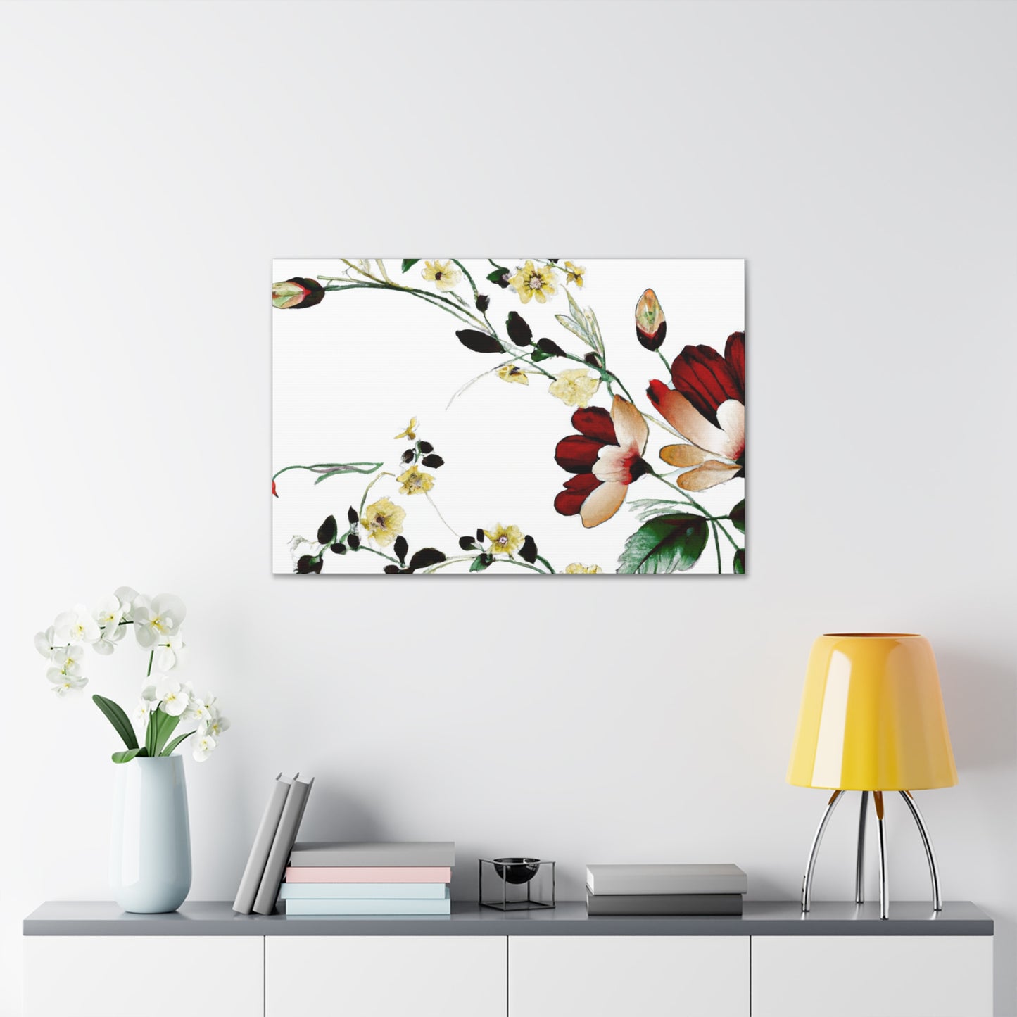 Meadowfields - Floral - Canvas