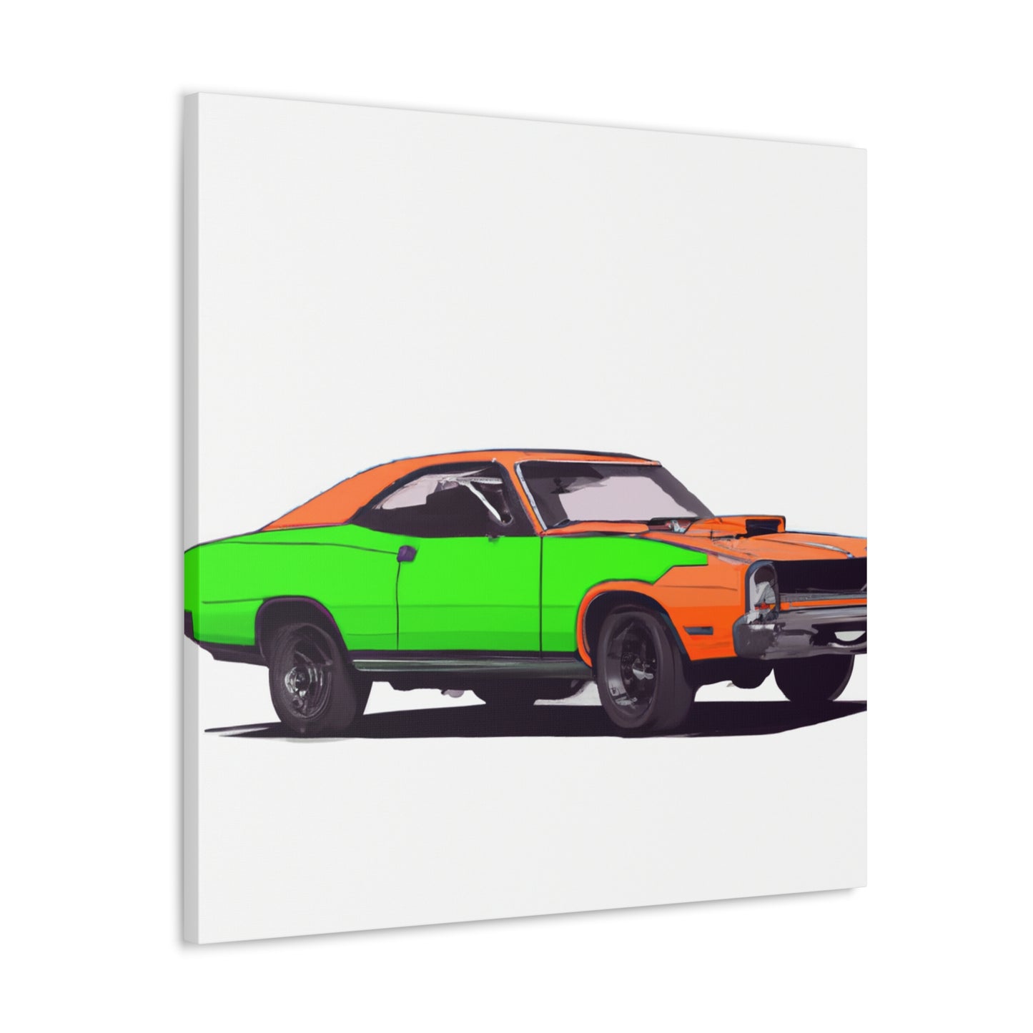 Rusty Impala - Automobile - Canvas