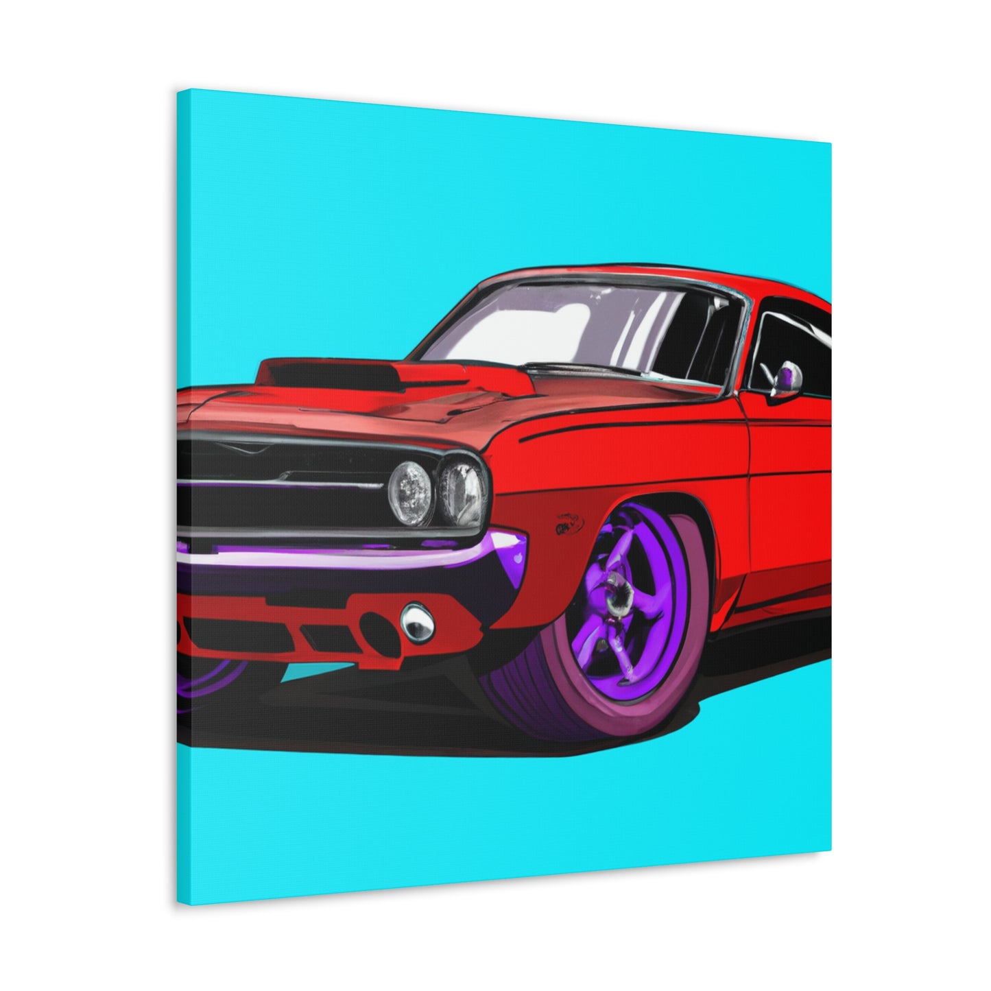 Rattlesnake Roadster - Automobile - Canvas
