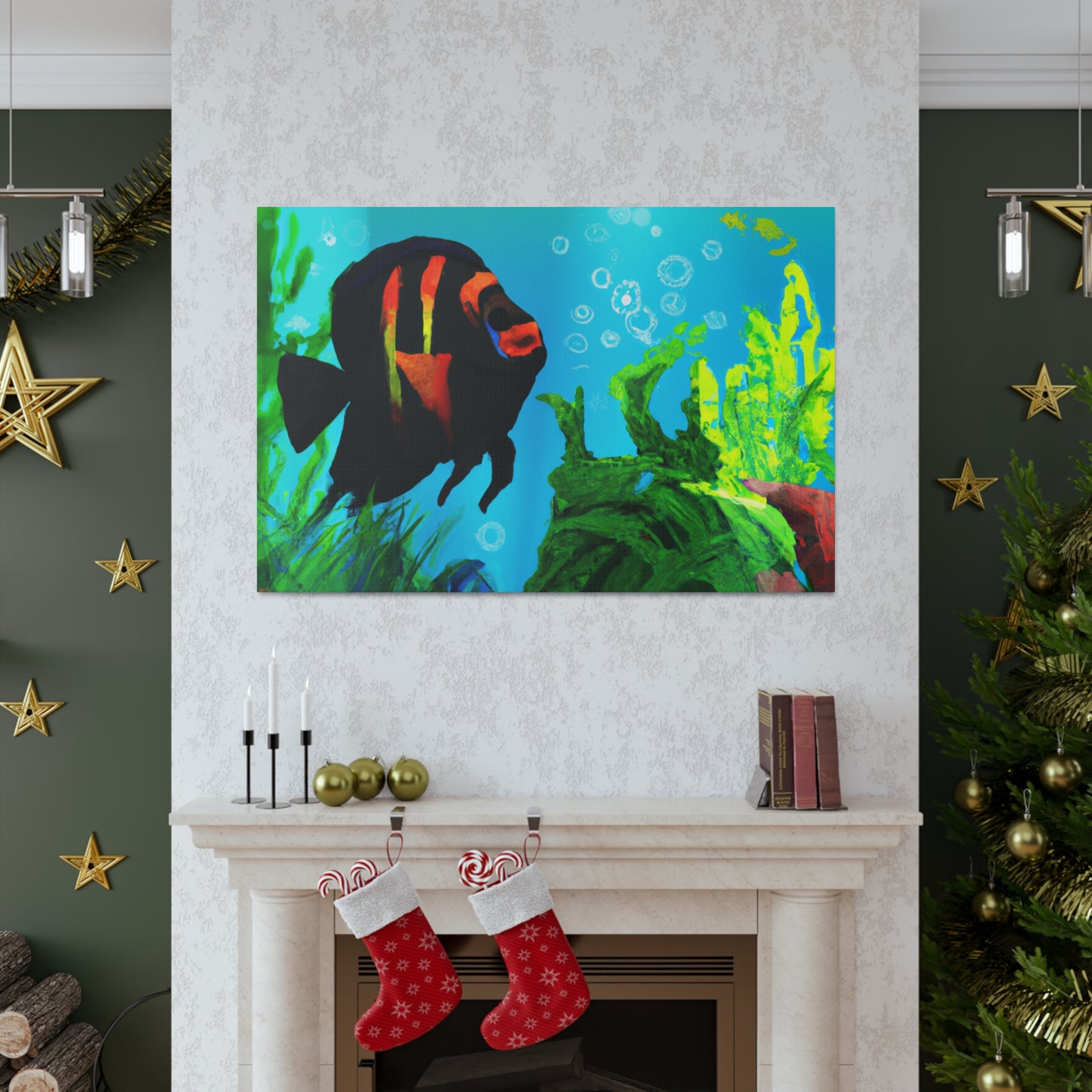 "Crest of the Deep Blue" - Underwater Canvas