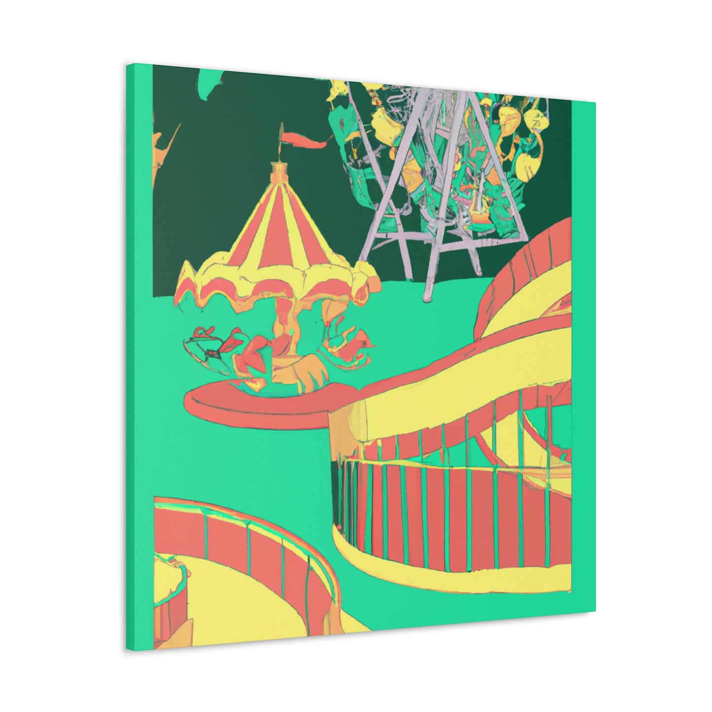 Garden Glows - Landscape - Canvas