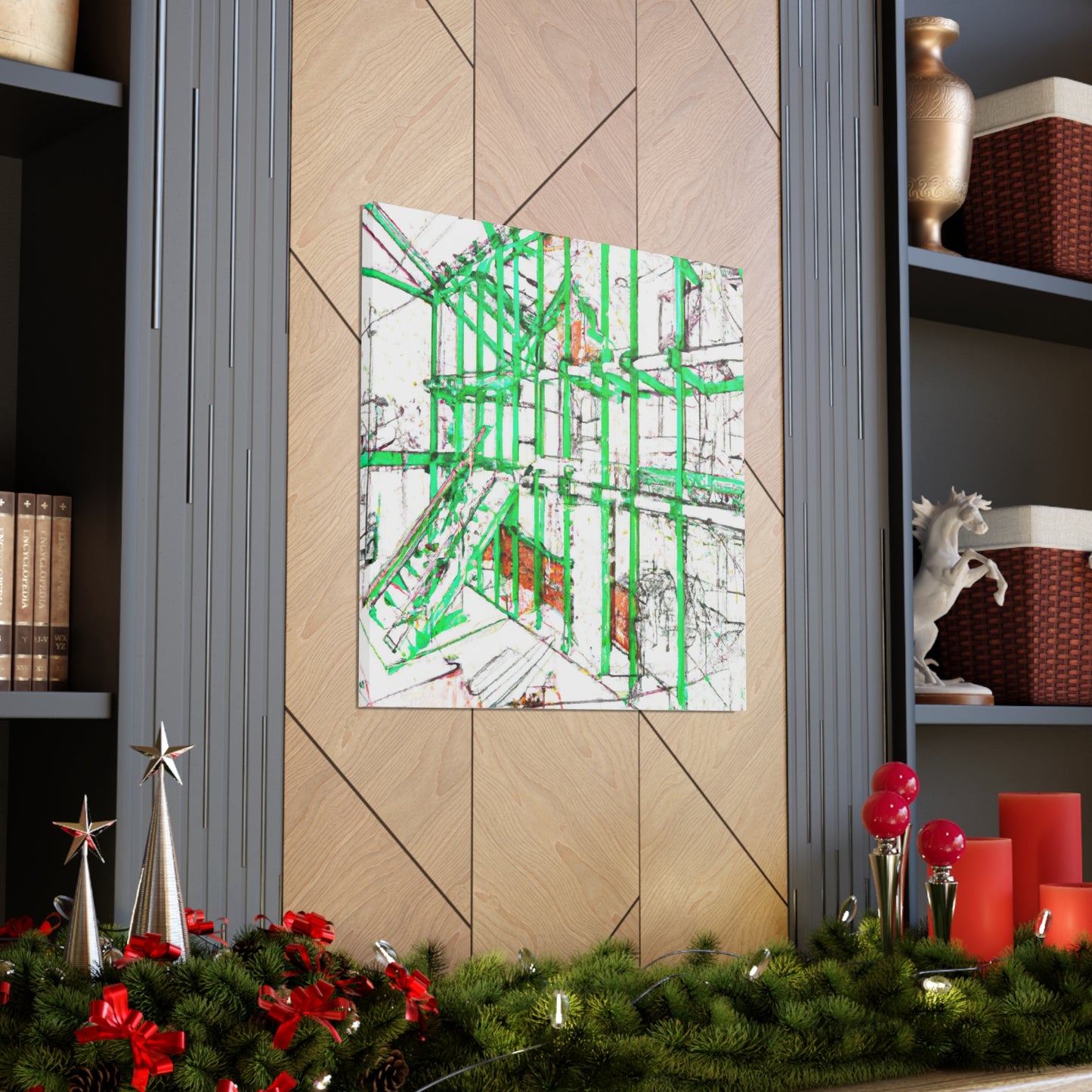 Baffling Hollister - Architectural Canvas