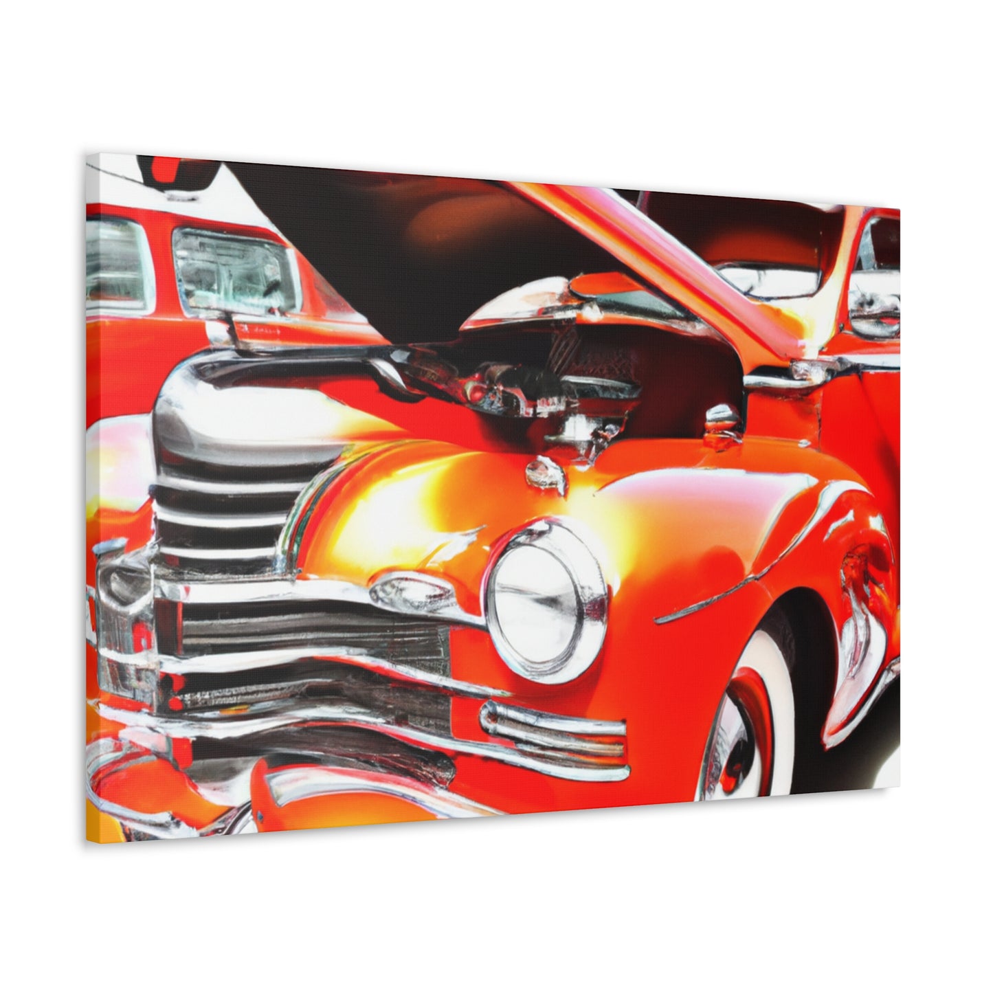 Redish Relic - Automobile Canvas