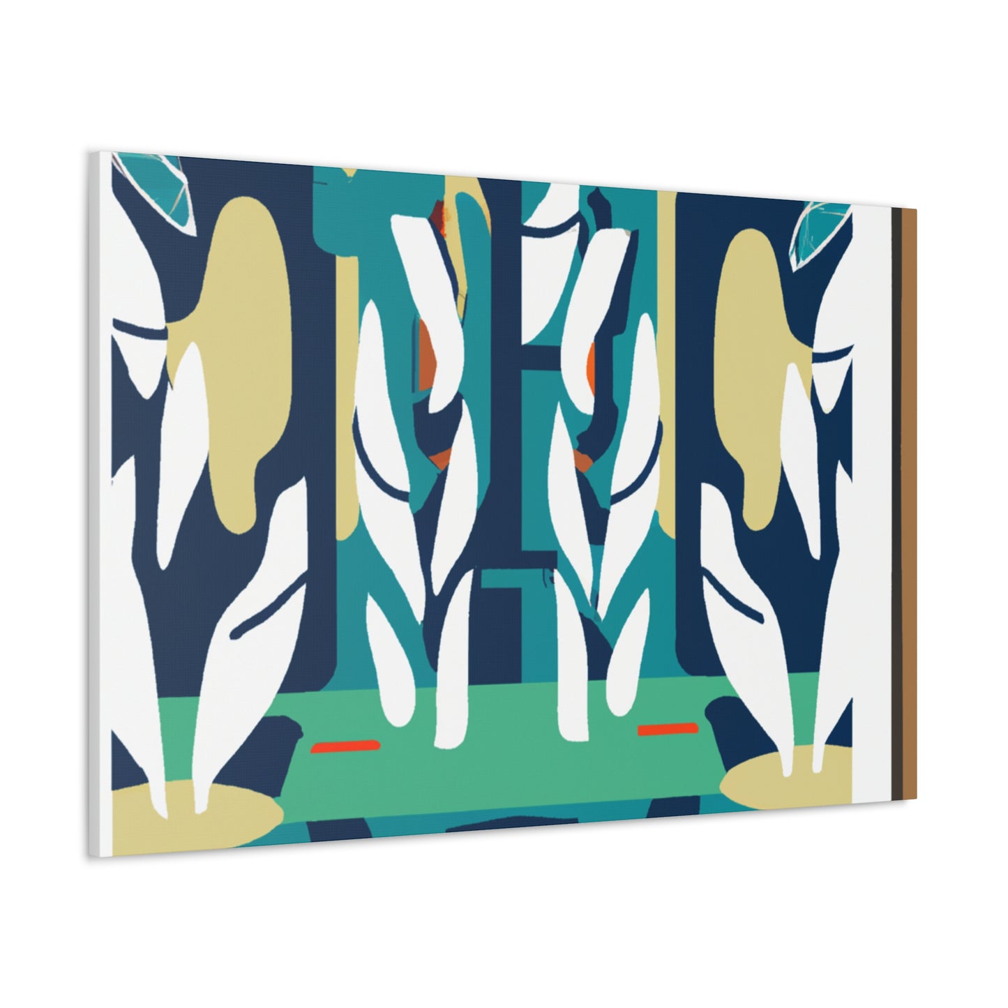 Chimpmunko - Midcentury Canvas
