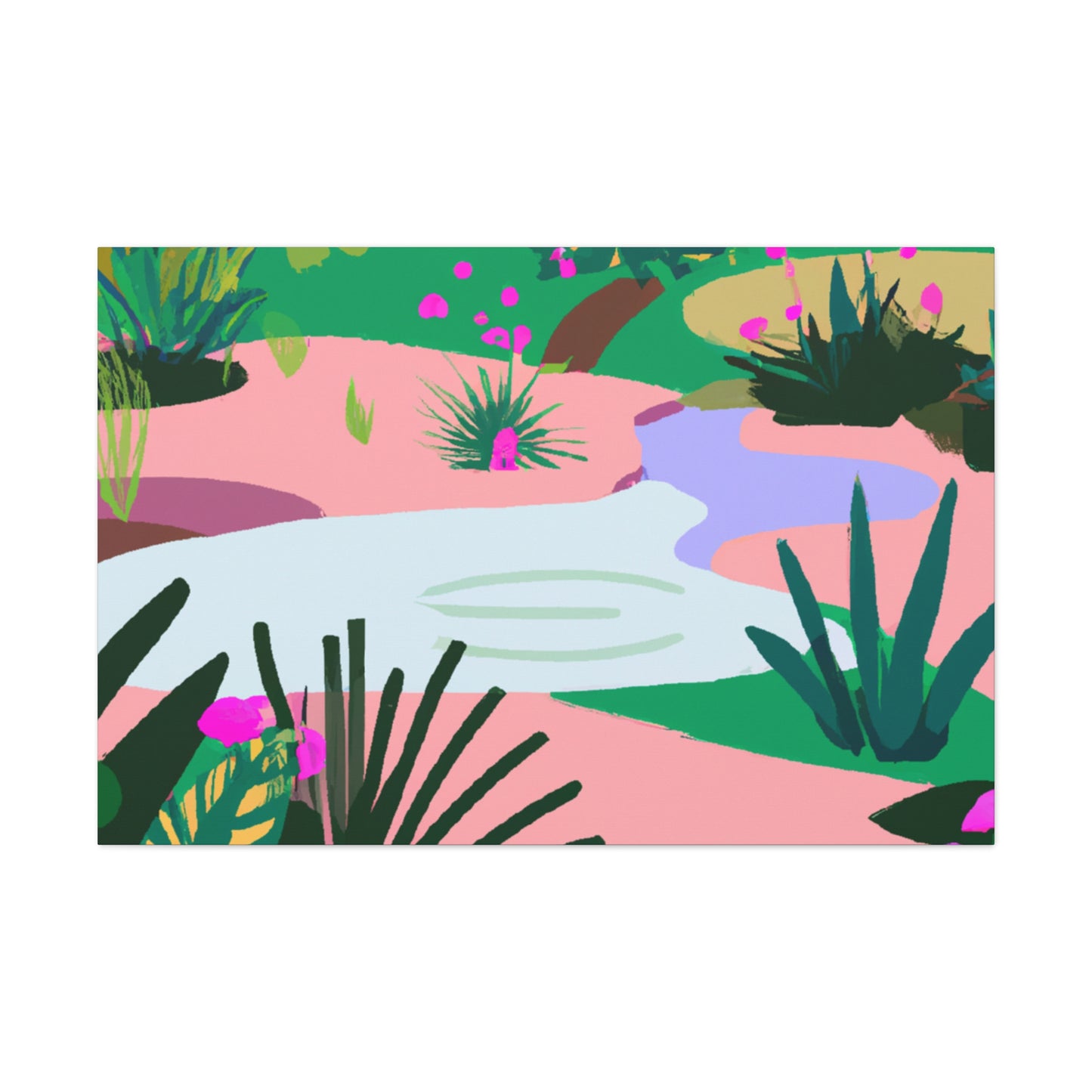 Gala Greens - Landscape - Canvas