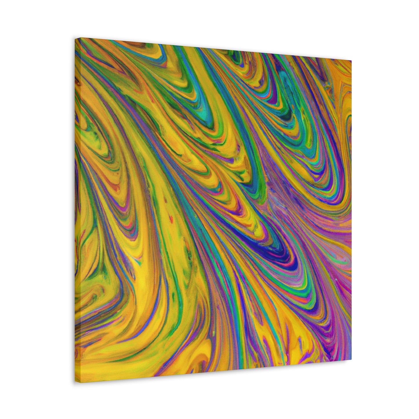 Yello Rijn - Abstract Canvas