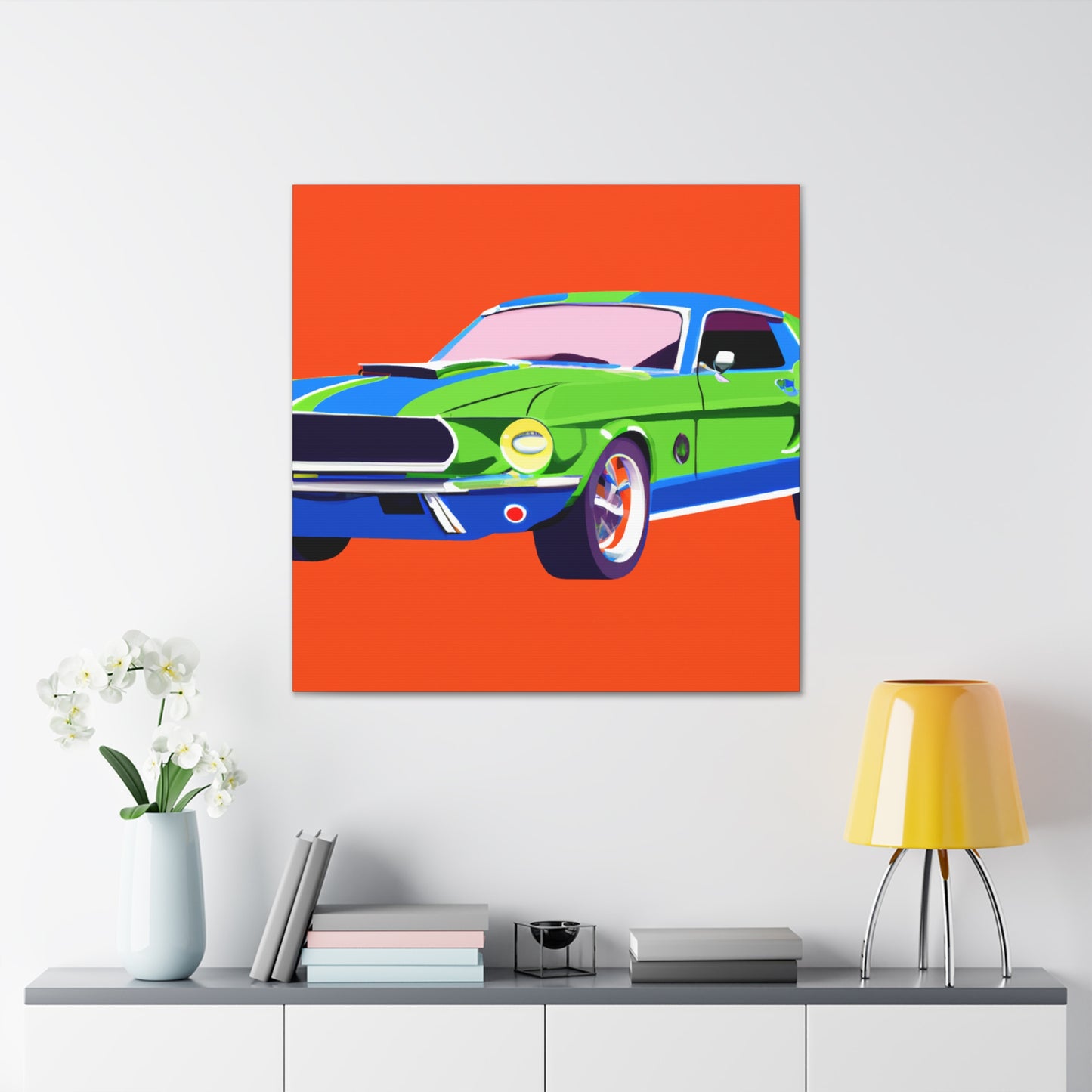 Lightning Express - Automobile - Canvas