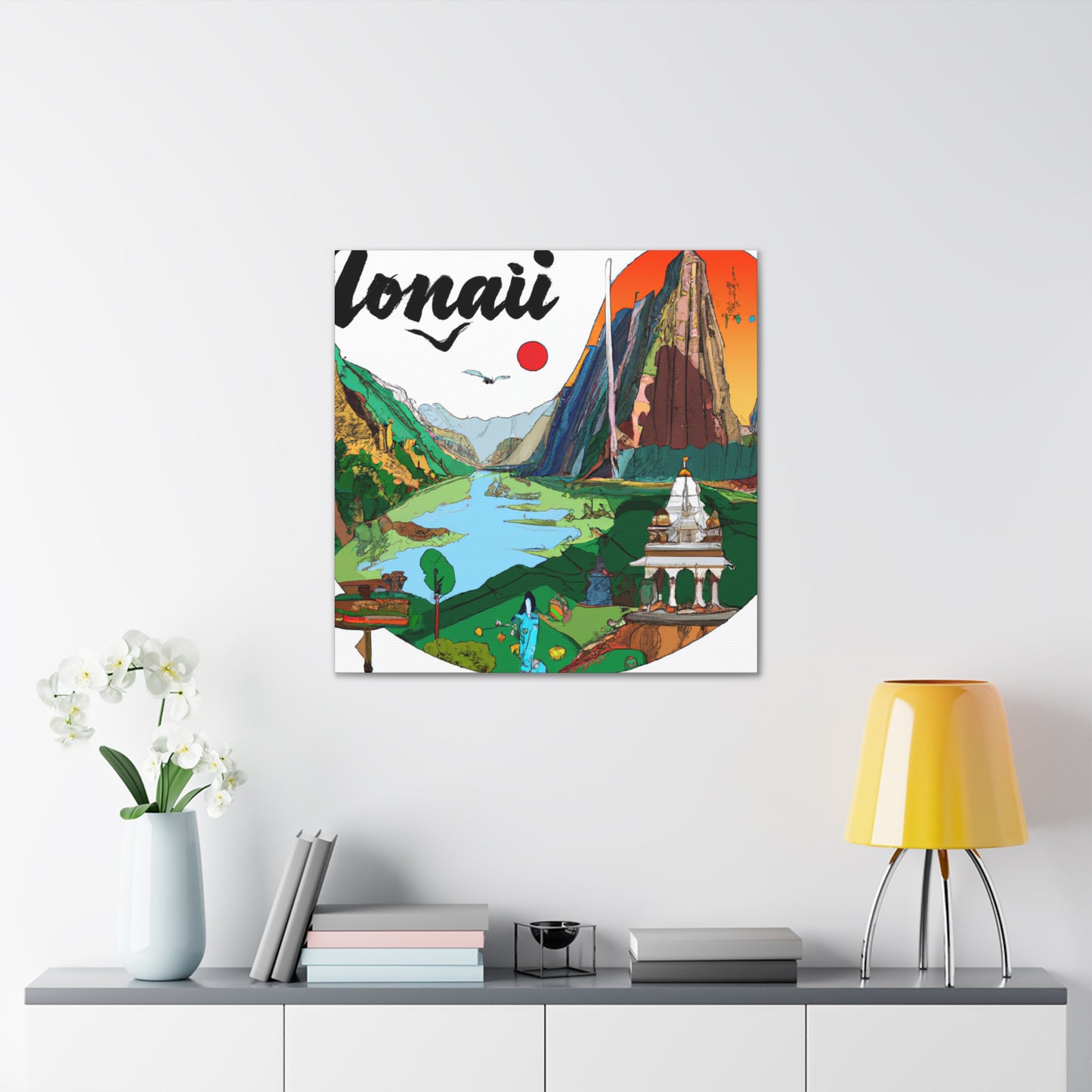 Majestic India - Destination India - Canvas