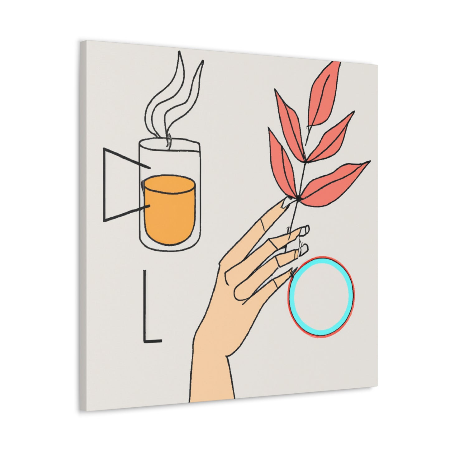 Modern Soft Tones - Minimalism - Canvas