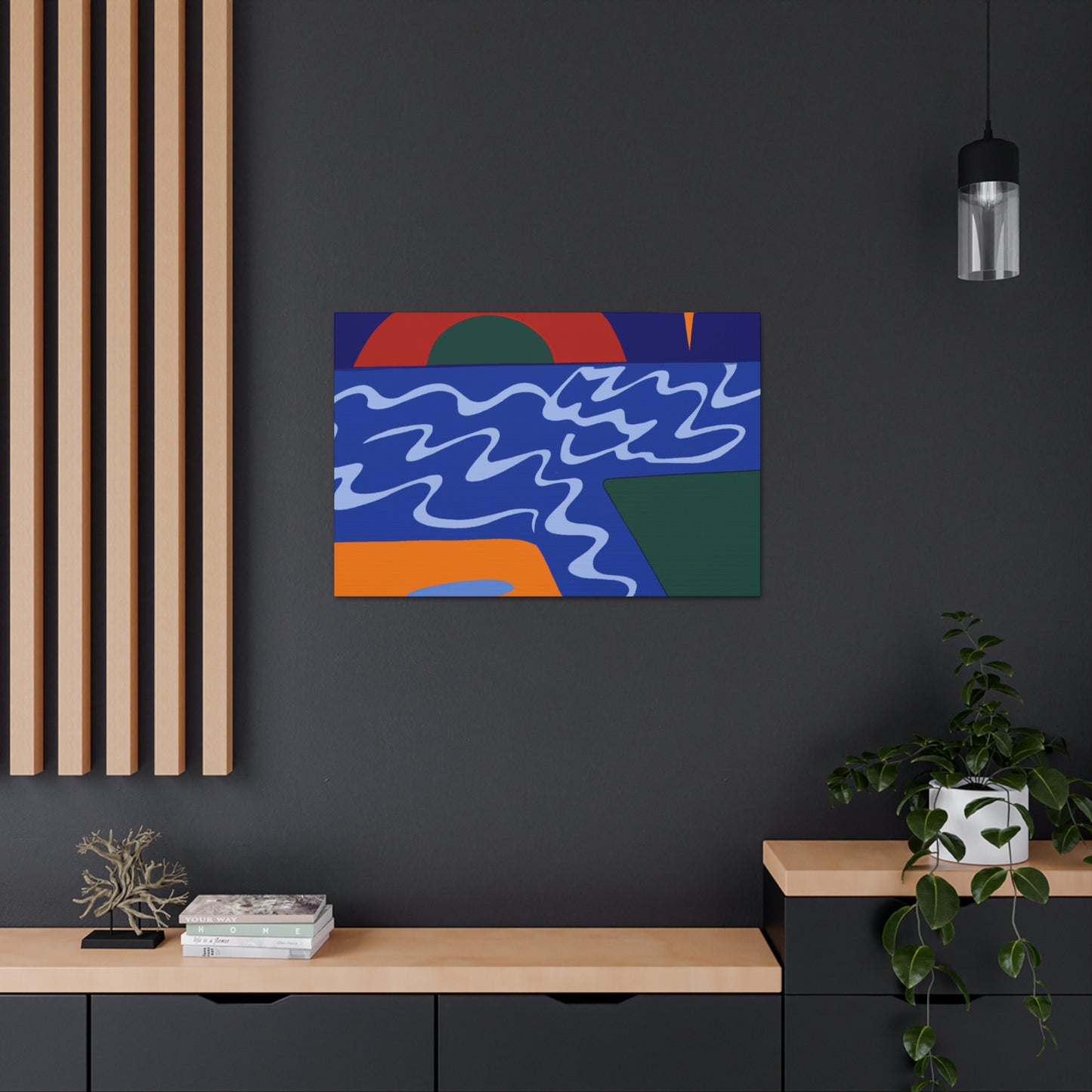 Icey Riveer -Midcentury Canvas