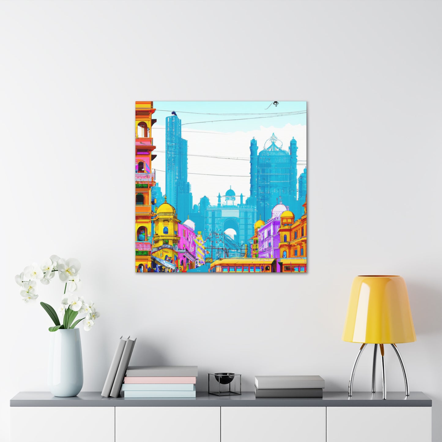 Vibrant Visions - Destination India - Canvas