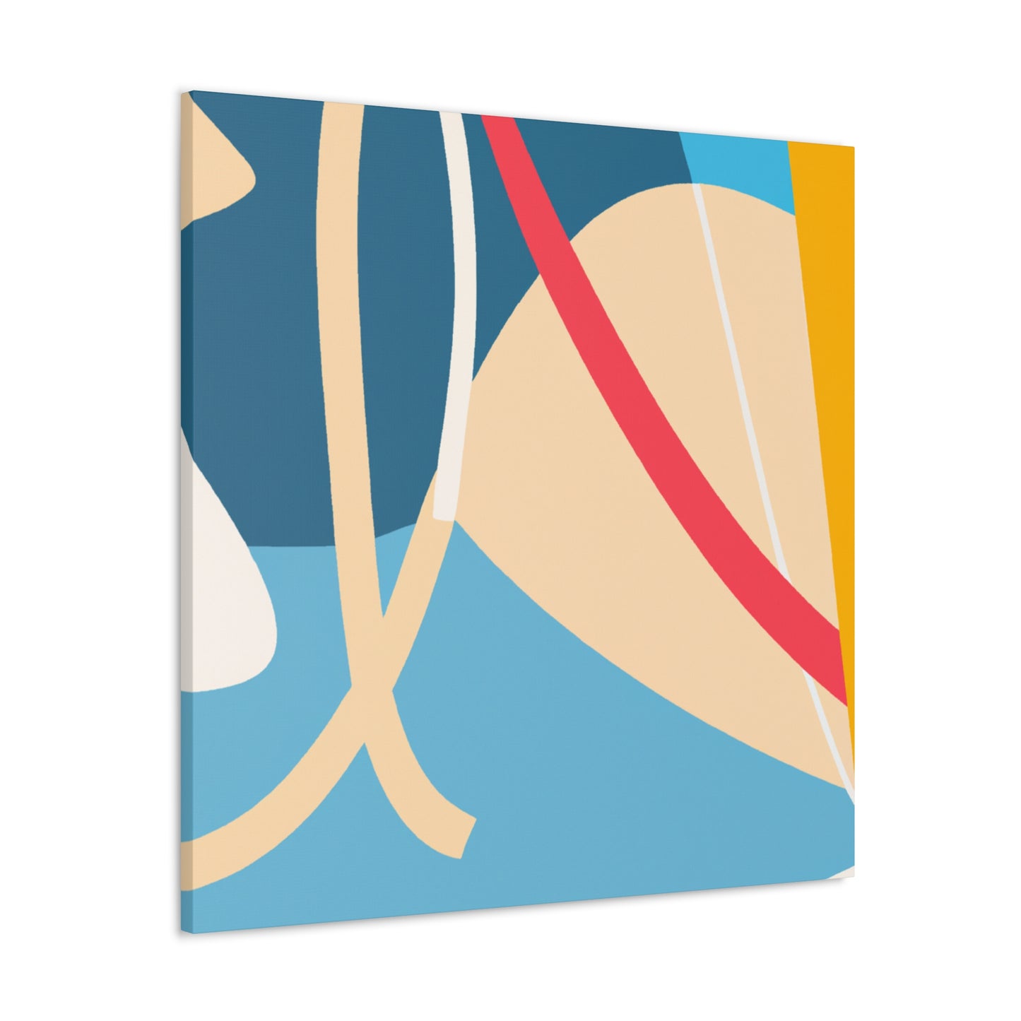 Faux Zen- Midcentury - Canvas