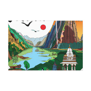 Majestic India - Destination India - Canvas