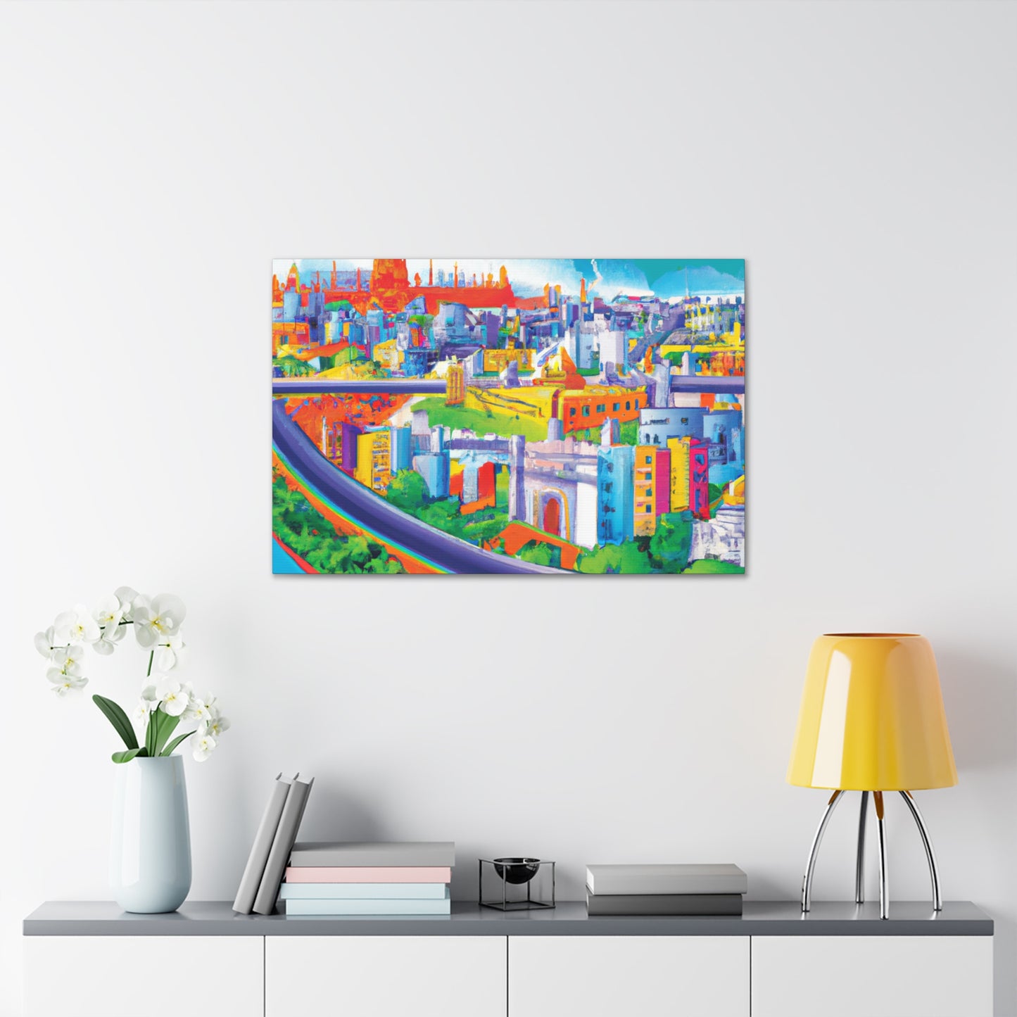 Kaleidoscope of Colors - Destination India - Canvas