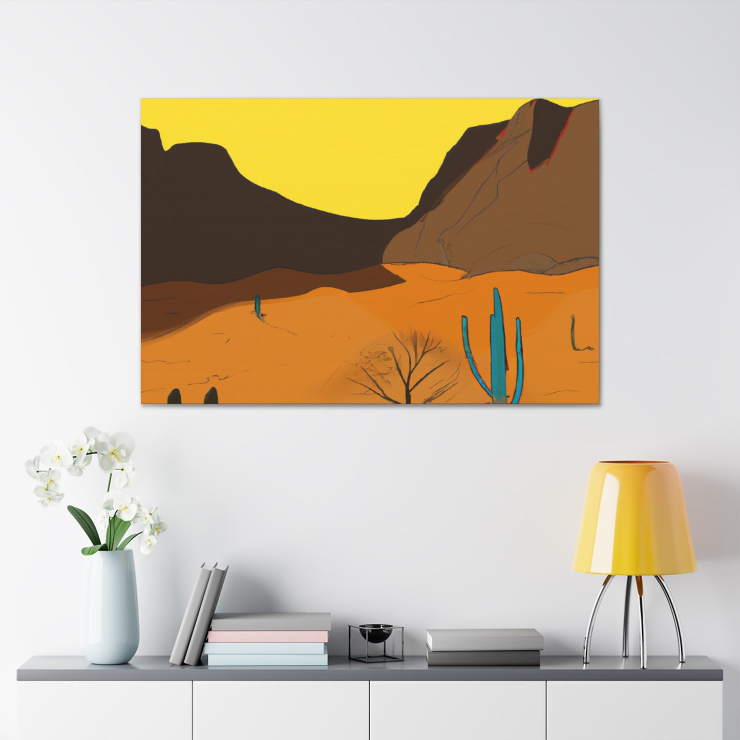 Sandsculpture Landscape - Canvas