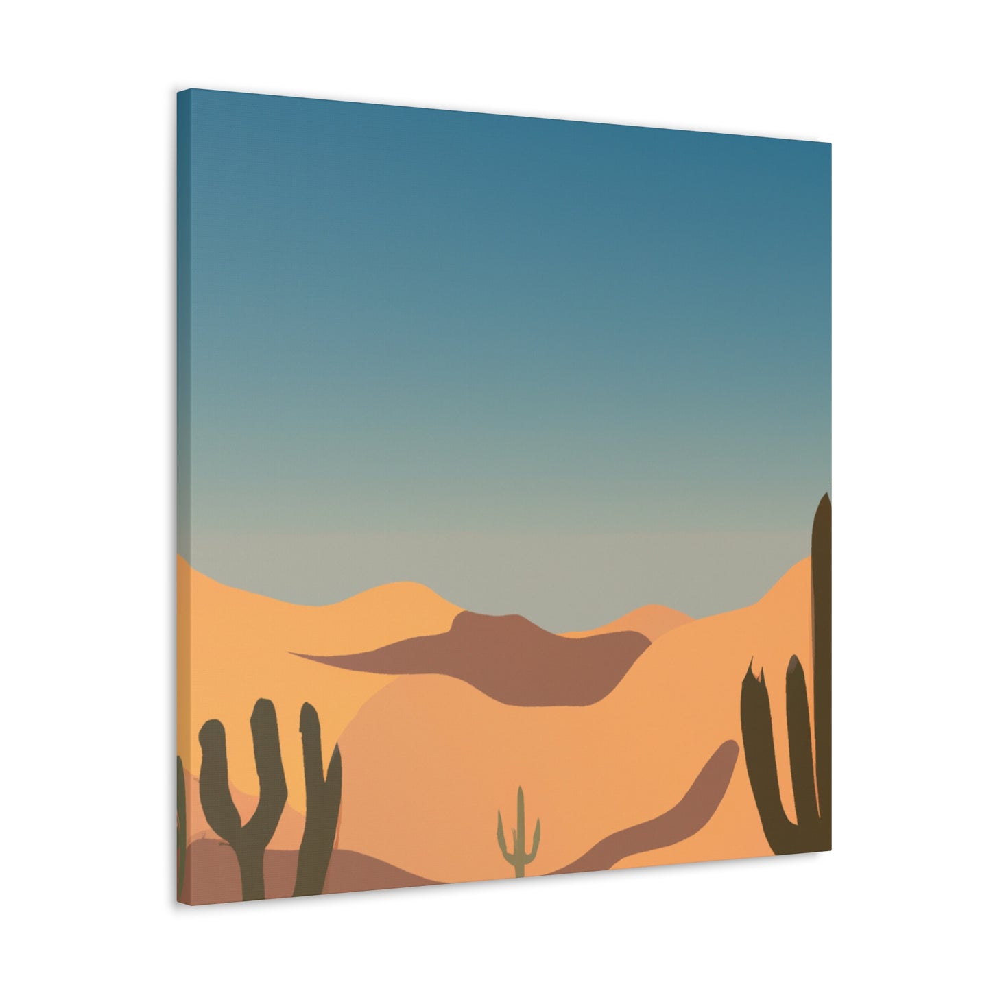Cactustine - Landscape - Canvas