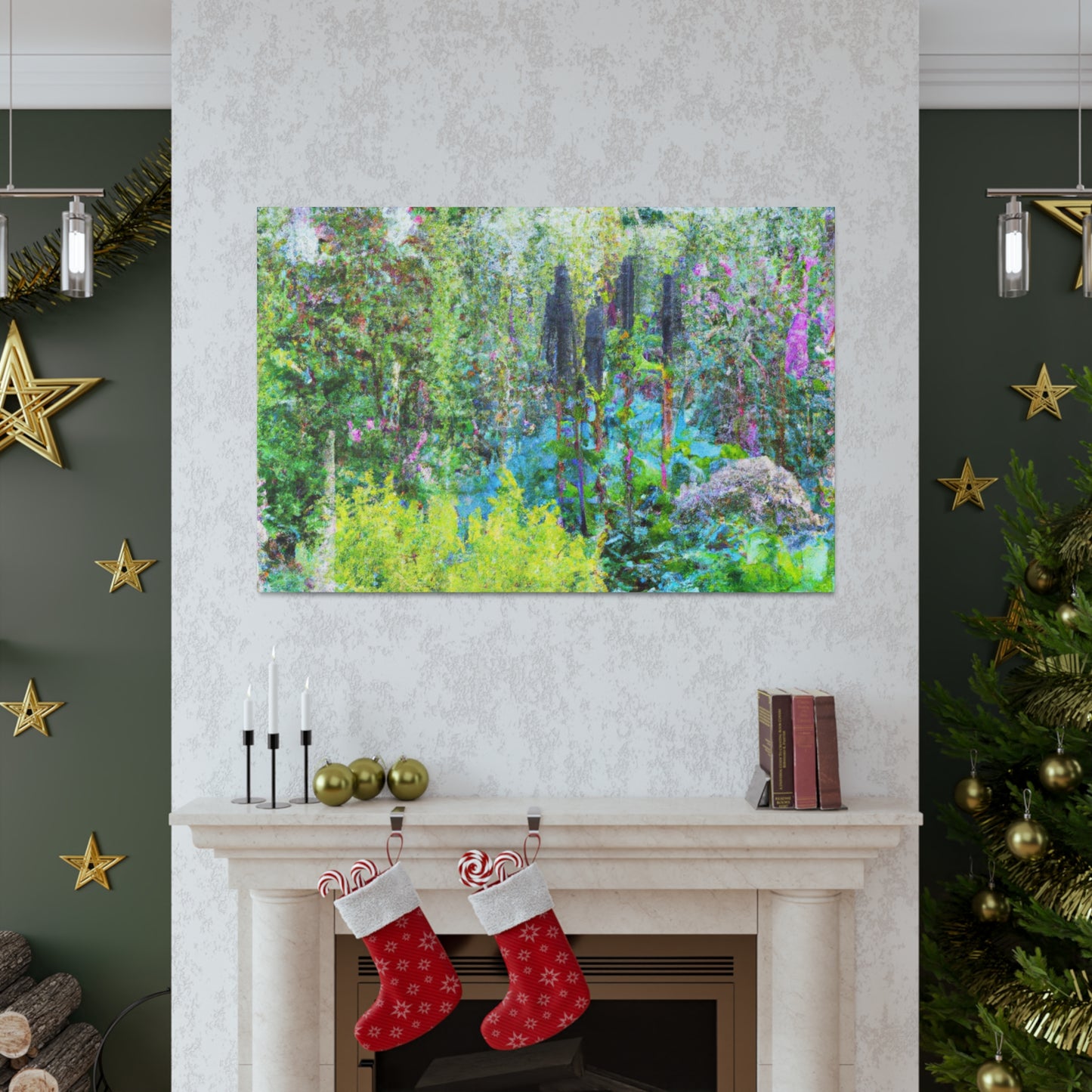 Garden Tapestry - Floral Canvas