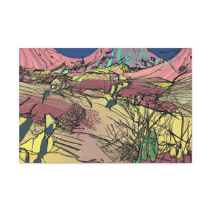 Scorching Sands Landscape - Canvas - Desert
