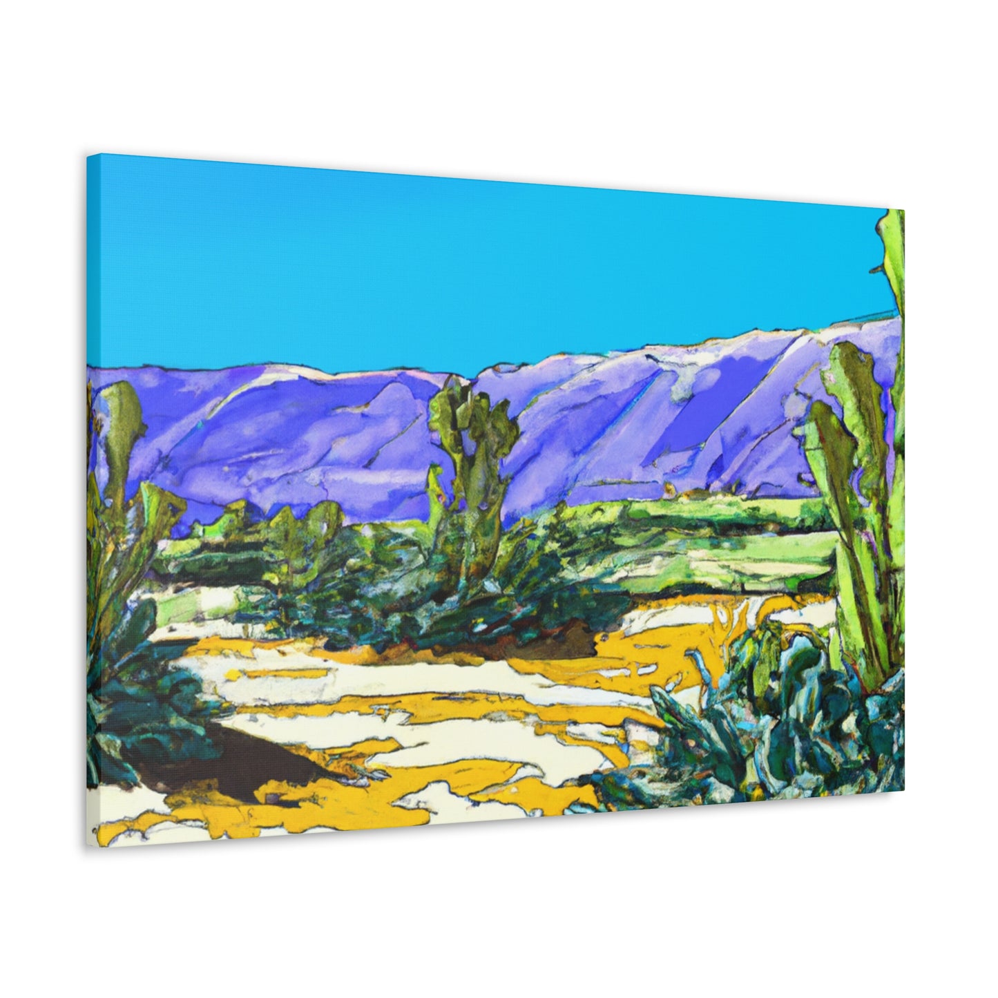 Sunburnt Horizon - Landscape - Canvas - Desert
