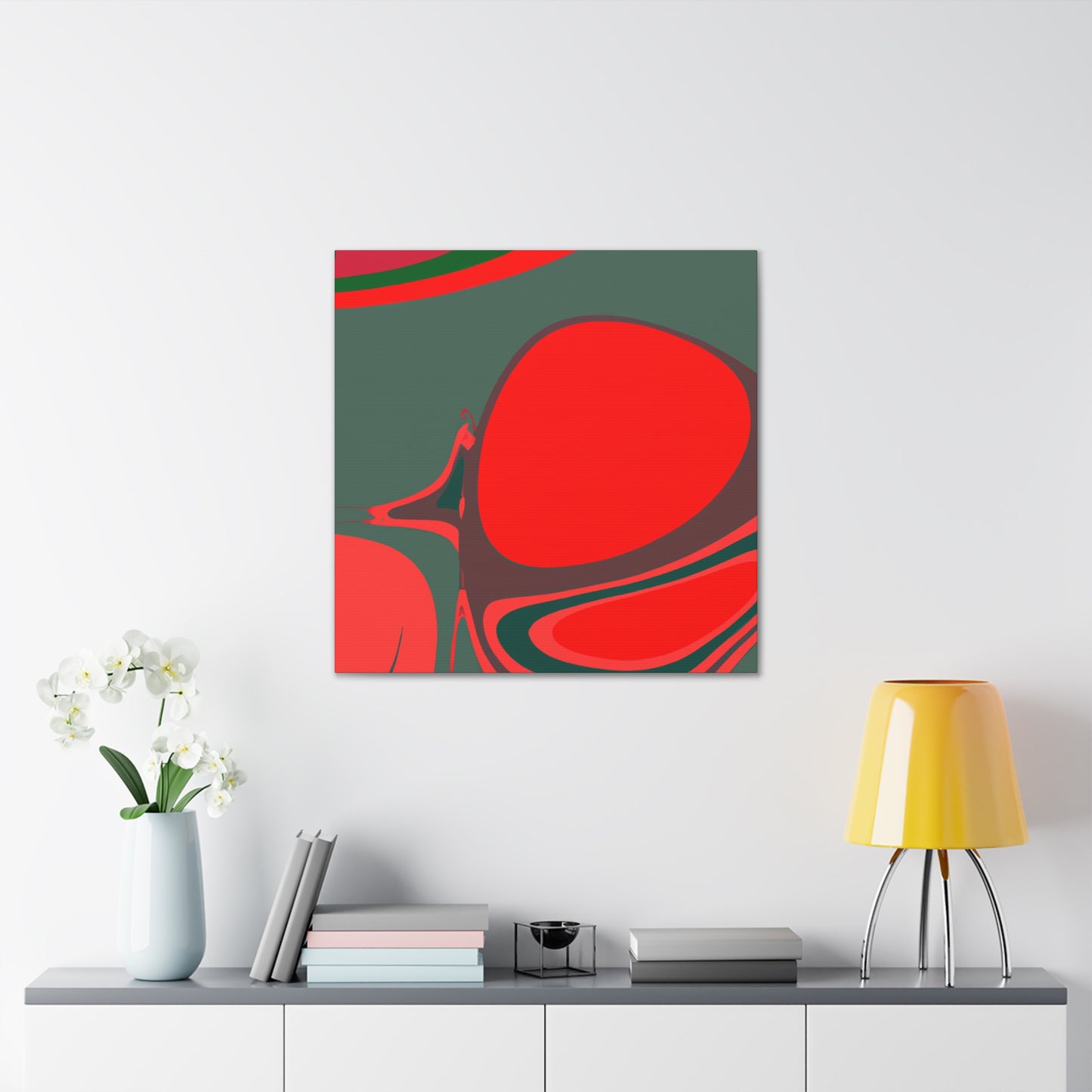 Aqua-Vitro - Abstract - Canvas