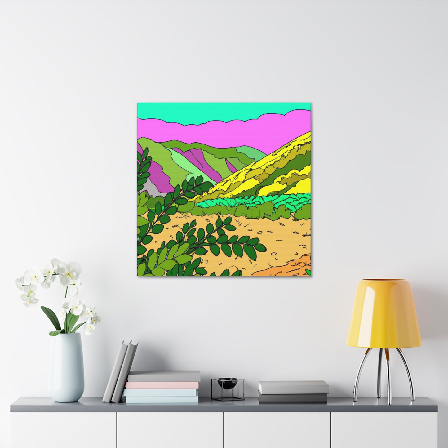 Calico-Landscape - Canvas