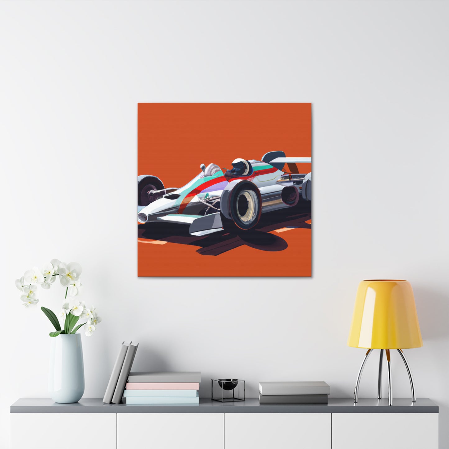 'Hotrod Harrier' - Automobile. - Canvas